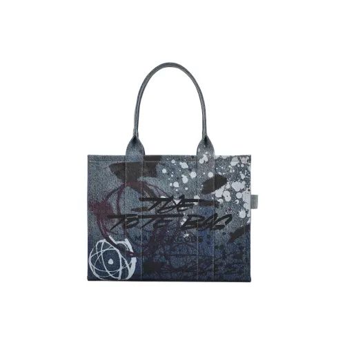 MARC JACOBS Деним Тоут Сумка Сумка для покупок Сумка Большая Унисекс Джинсовый Синий