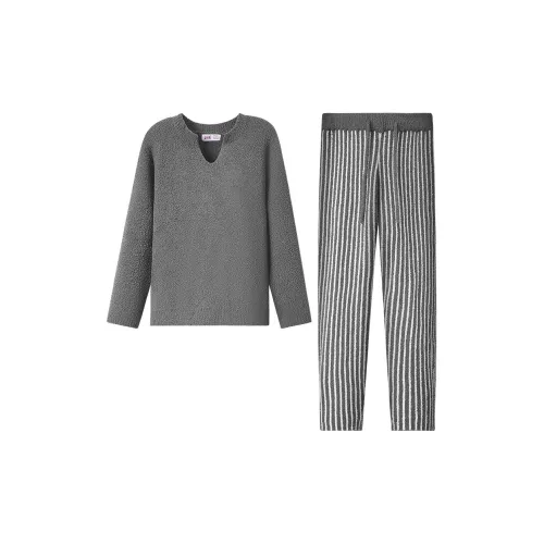 DAMOS·LOVE Пижамный комплект Женский Серый