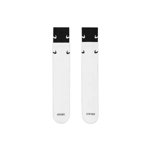 Nike Белый 1 Пачка Унисекс MID Носки до икры