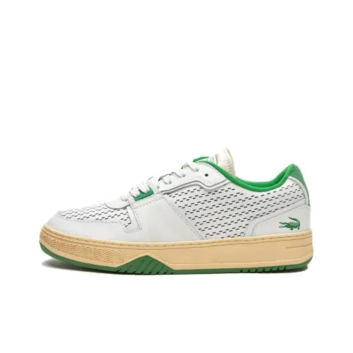 LACOSTE L001 Low Топ Скейтборд Кроссовки Мужские Белые Зеленые