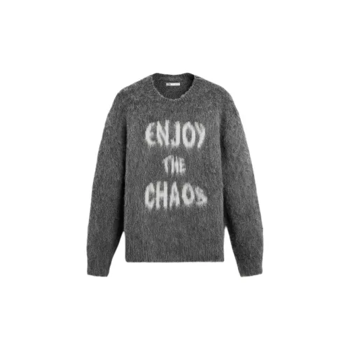 ZARA Серые Мужские Свитера
