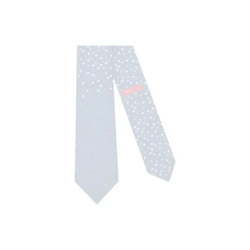 BVLGARI Шелковые галстуки Мужской Светло-Синий