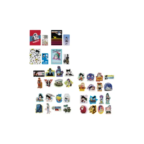 BANDAI Драконий Жемчуг Fantastic Приключение AWARD Карманный органайзер и зажим для чеков Набор Набор наклеек Мерч по IP