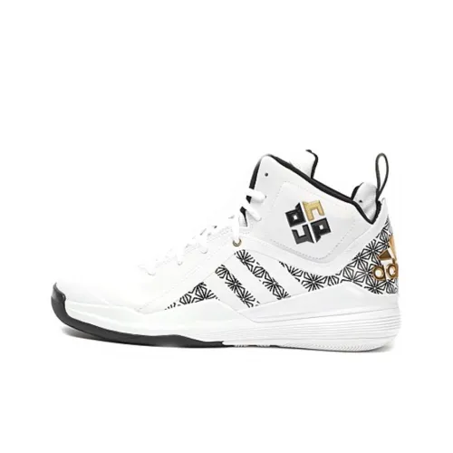 Adidas D HOWARD 5 Slip-resistant Abrasion-resistant MID Топ Баскетбольные кроссовки Мужской Белый