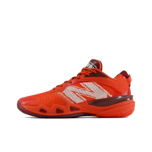 New Balance Баскетбольные кроссовки Low Top Красный Белый Унисекс