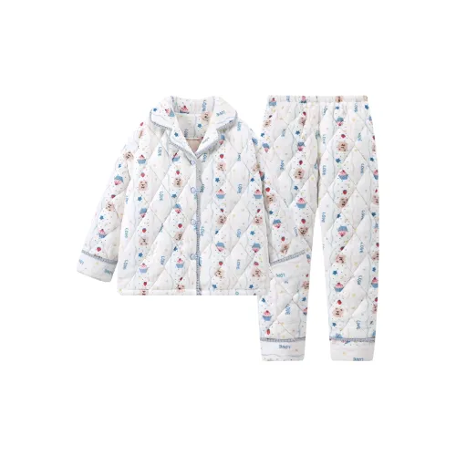 WANANNI Пижамный комплект Женский Белый