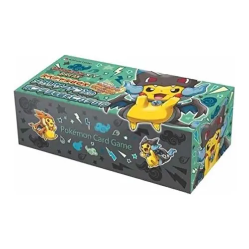 Покемон Покемон Торговые Карты Игра XY Break Особенная Коробка Супер Чаризард X Дождевик 1 Пара Карт Пикачу для Дуэлей Целая Коробка