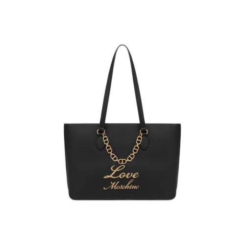 MOSCHINO ПУ (полиуретан) Сумка-тоут Сумка Сумка через плечо Женская Черная