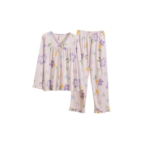 FENTENG Пижамный комплект женский светло-фиолетовый