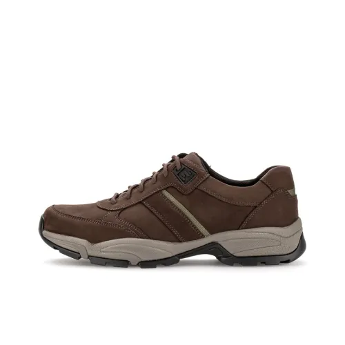 Gabor Pius Slip-Resistant Abrasion-Resistant Low Top Casual Shoes Men's Brown Габор Пий противоскользящий устойчивый к истиранию низкий топ повседневная обувь мужской коричневый