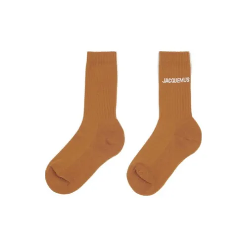 Jacquemus 1 Pack Umber Men's MID Shin Носки