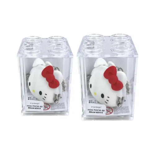 Санрио Hello Kitty Маленькая Сумка Ключница Белая Аниме-тематические Подвески