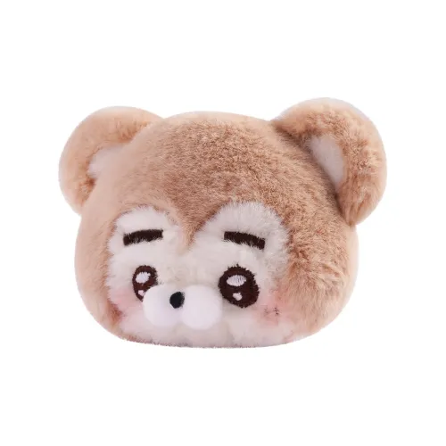 ABFUN Cartoon Cute Handspupu Ручной Коллекция Маленькая Голова Украшение Куклы Плюшевый Брелок 5,5 см Высота