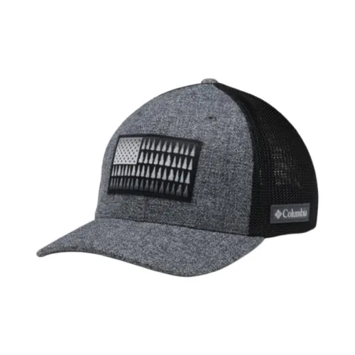 Columbia Polyester Polyester Blend Baseball Caps Men's Gray