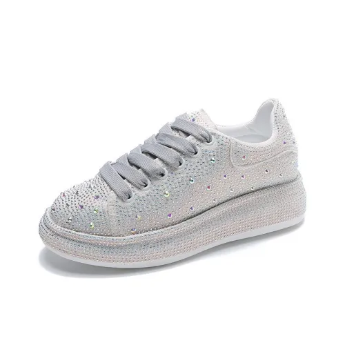 MABEL CO Низкие кроссовки для скейтбординга женские многоцветные