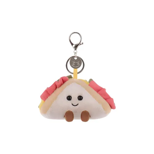 APRICOT LAMB DELICIOUS Sandwich Брелок Кукла Плюшевая Подвеска 7 см Рекомендуемая высота