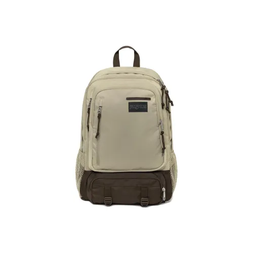 JanSport Полиэстер Рюкзак Стандартный Унисекс Бежевый