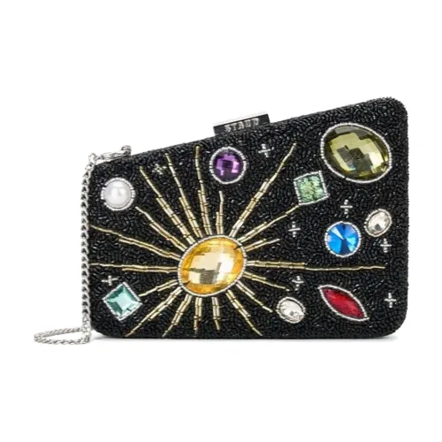 Staud Стекло с Район Сумка Клатч Женские Черный