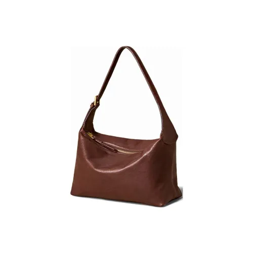 KAISER Растительное дубление Коровья кожа Сумка через плечо Сумка на плечо Женская Кофейный Черный Зеленый Закат Желтый