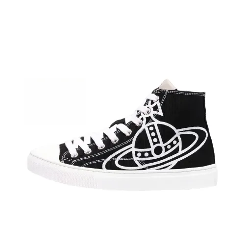 Vivienne Westwood Canvas Shoes High Top Women's