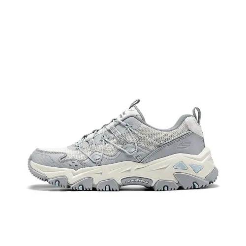 Skechers Outdoor Беговые кроссовки Низкий верх Серый Синий Женские