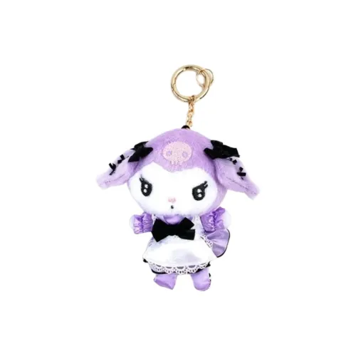 Sanrio Kuromi Premium Брелок Кукла Плюшевая Подвеска 11,7 см Высота