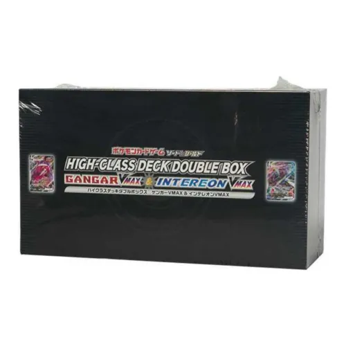 Pokémon Покемон Торговая Карта Игра Sword Shield Премиум Двойные Доски Коробка GenGER VMAX И Intleon VMAX