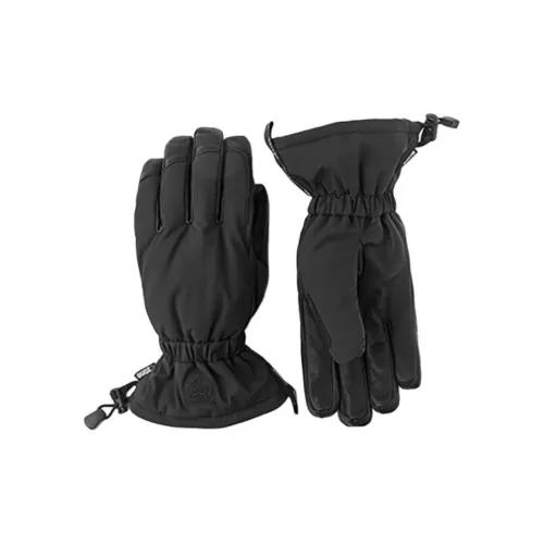 HESTRA Полиамид Козья кожа Перчатки Унисекс Черный