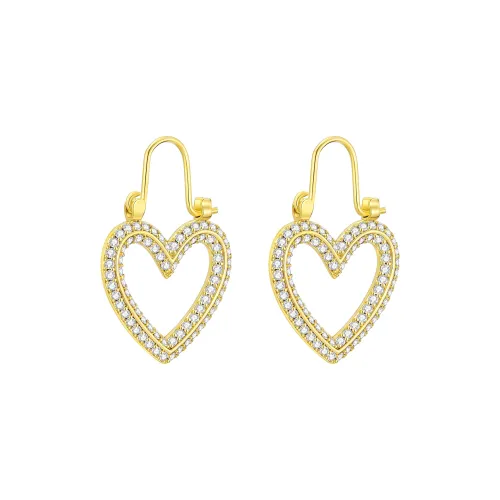 ZEGL Серьги с синтетическим кубическим цирконием Женские