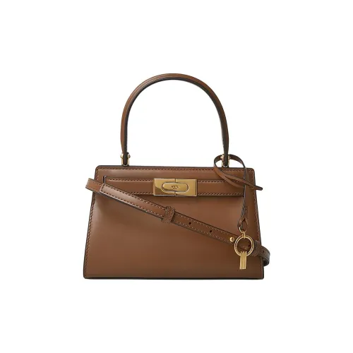 TORY BURCH Lee Radziwill Коровья кожа Сумка через плечо Сумка Мини Женская Умбра