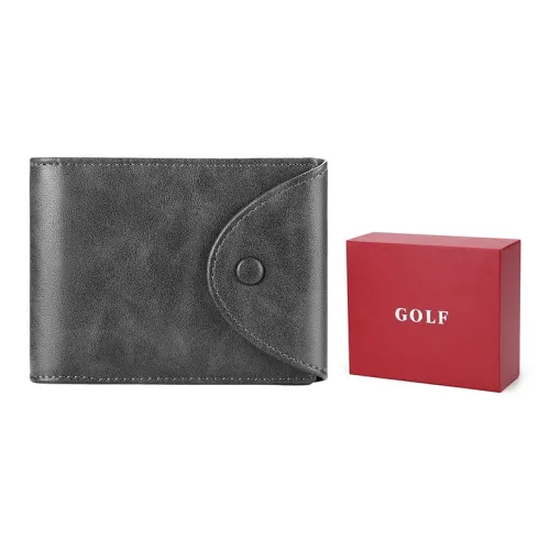 GOLF Синтетическая кожа Картхолдер Стандартный Мужской Черный Коричневый Серый Зеленый