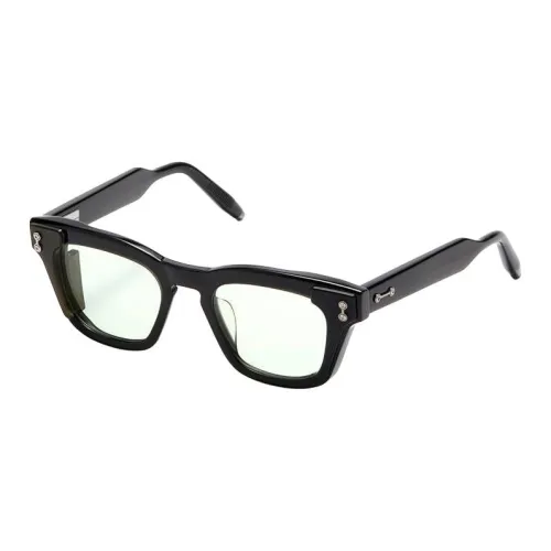 Akoni Ацетат Квадратные Оправы для Очков Унисекс Черные