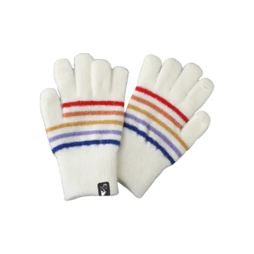 SNOOPY Акриловые вязаные перчатки для женщин