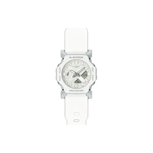 CASIO G Shock Avant Garde Future Lite Collection Кварцевый механизм Смольный ремешок Часы Унисекс Белый циферблат