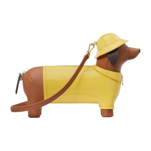 Kate Spade Полиуретан Сумка через плечо Средняя Женская Желтая