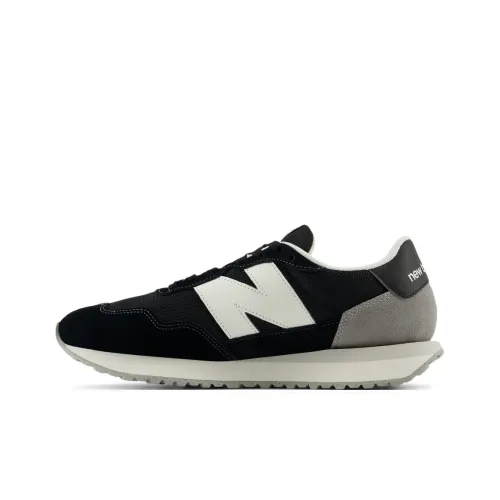 New Balance NB 237 Casual Low Top Черный/Белый Унисекс