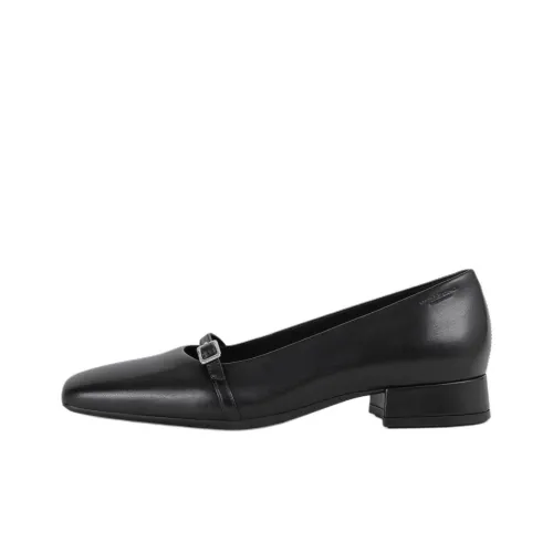 VAGABOND SHOEMAKERS Debbi Грубый каблук Туфли Мэри Джейн 2,5 см Женские Черные