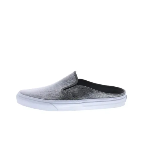 Vans Slip On Low Top Скейтборд Кроссовки Женские Серые
