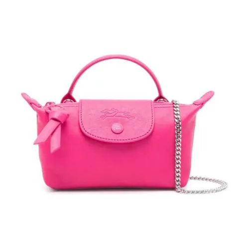 LONGCHAMP Métis Кожа Сумка через плечо Сумка Женская Розовая