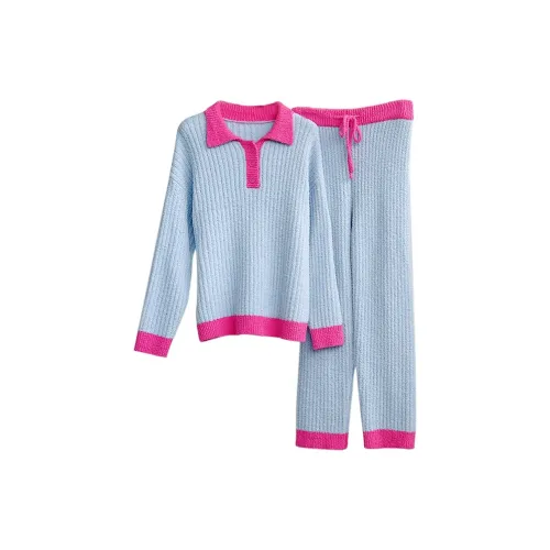 LEZIYUN Пижамный комплект женский синий