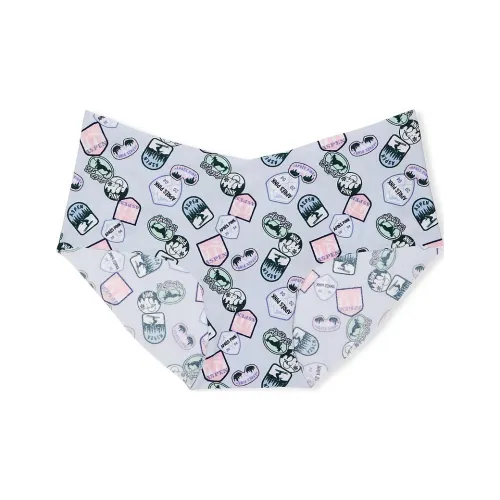 Victoria's Secret Розовый No Show Hiphugger Panty HBSP Нижнее белье Женские 1 шт Голубая гортензия