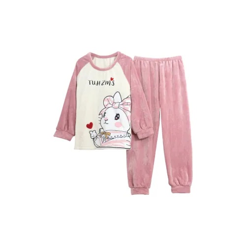 Inside the orange Пижамный комплект Женские Cute bunny