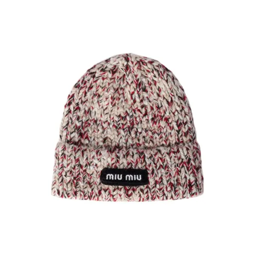 MIU MIU Хлопковая ткань Шапки-бини Унисекс Орхидея Розовый