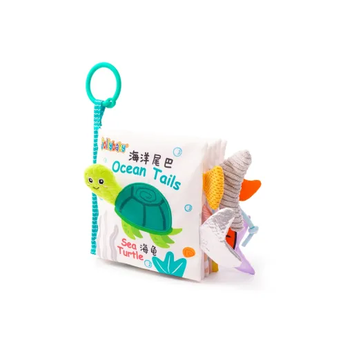 JOLLYBABY Животные Ласточкин хвост Ткань КНИГА Коллекция Развивающие игрушки