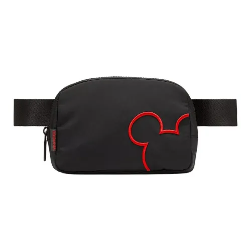 Lululemon × Disney Коллаборация Everywhere Переработанный нейлон Одно плечо Через плечо Бананка Унисекс Черный