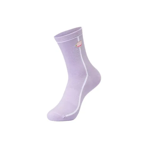 Skechers COLORFUL 1 шт Ярко-белый/Светлый снежно-голубой 03A8 Унисекс Колено высокие Носки