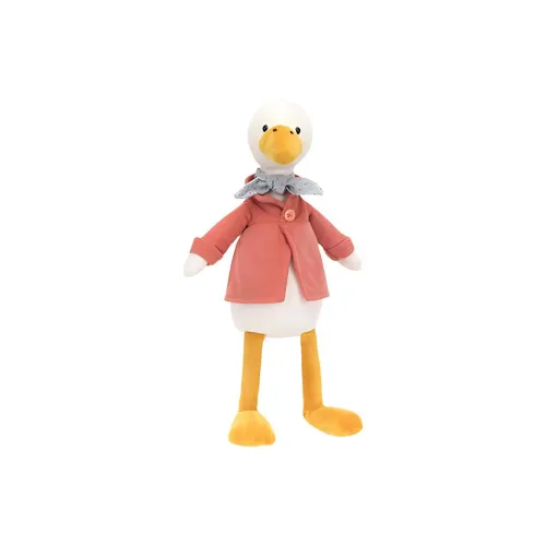 JELLYCAT Farm Animal Collection Rosalie Goose White Куклы Плюшевая кукла 30 см Высота