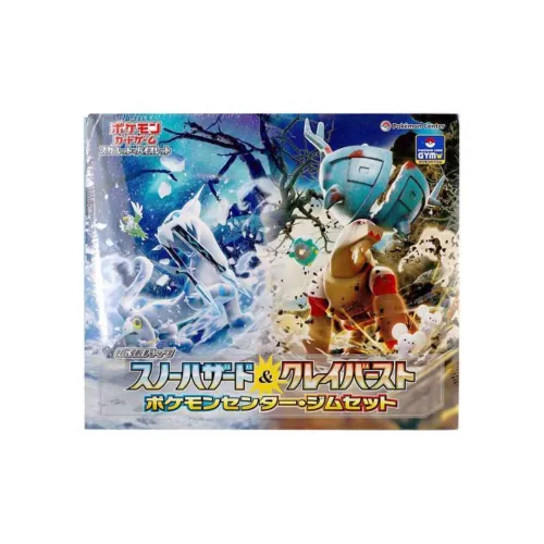 Pokémon Покемон Торговая Карта Игра Покемон CENTER Спортивный Комплект Снег Hazard Глина Burst Naga Mo Комплект Карт для Баттлов Целая Коробка