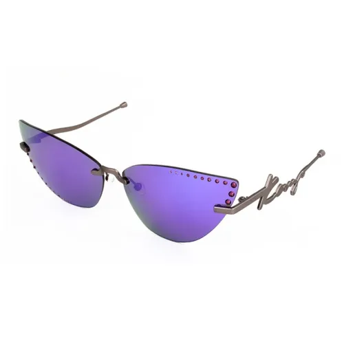 KENZO Металл Кошачий глаз Солнцезащитные очки Женские Фиолетовый