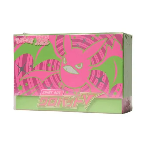 Покемон Покемон Торговые Карты Игра Меч и Щит Блестящая Коробка Карты для Дуэлей Целая Коробка Crobat V